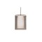 Besa Lighting Pahu 8 Stem Pendant, Trans. Smoke/Opal, Satin Nickel Finish, 1x100W Incandescent 1TT-S00607-SN - alternate 1